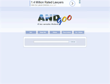 Tablet Screenshot of andgoo.com